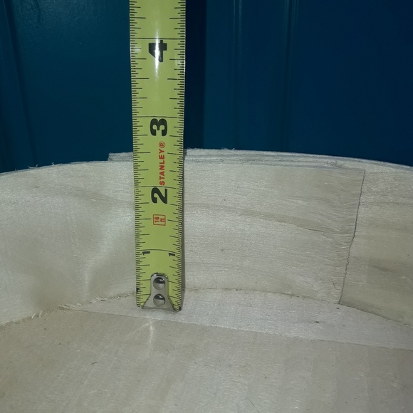 Round Box Wood Box with Lid Bourbon Storage Bin Container Hat Box Pantry Crafts - Picture 9 of 11